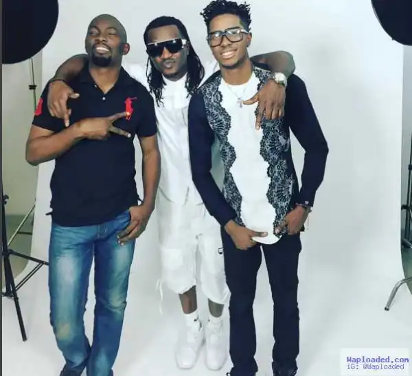 Paul Okoye Shares Photo With His Newly Signed Artiste, Munosings